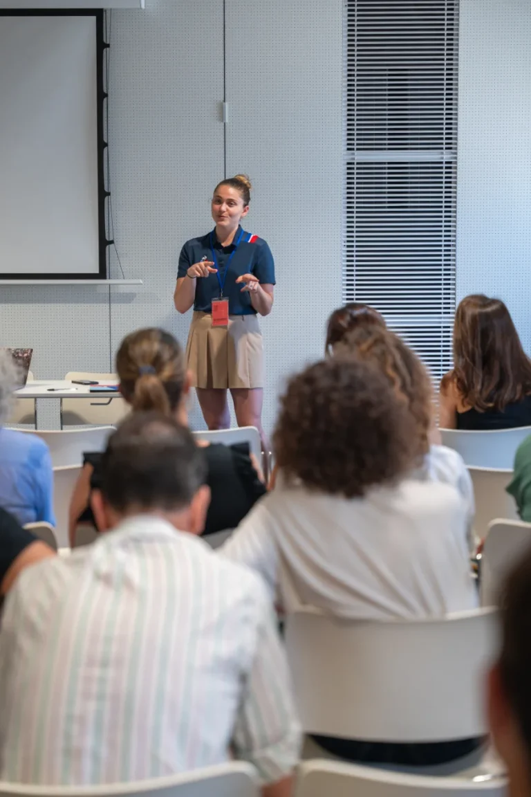 Jade en conférence